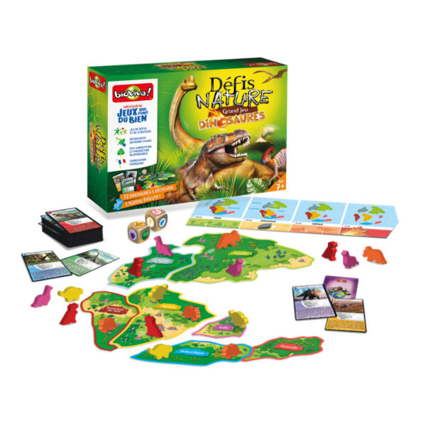 Bioviva - Défis Nature Grand jeu - Dinosaures - 2