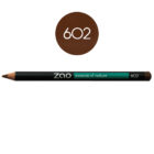 ZaoMakeUp crayon yeuxetlevres brunfonce 602